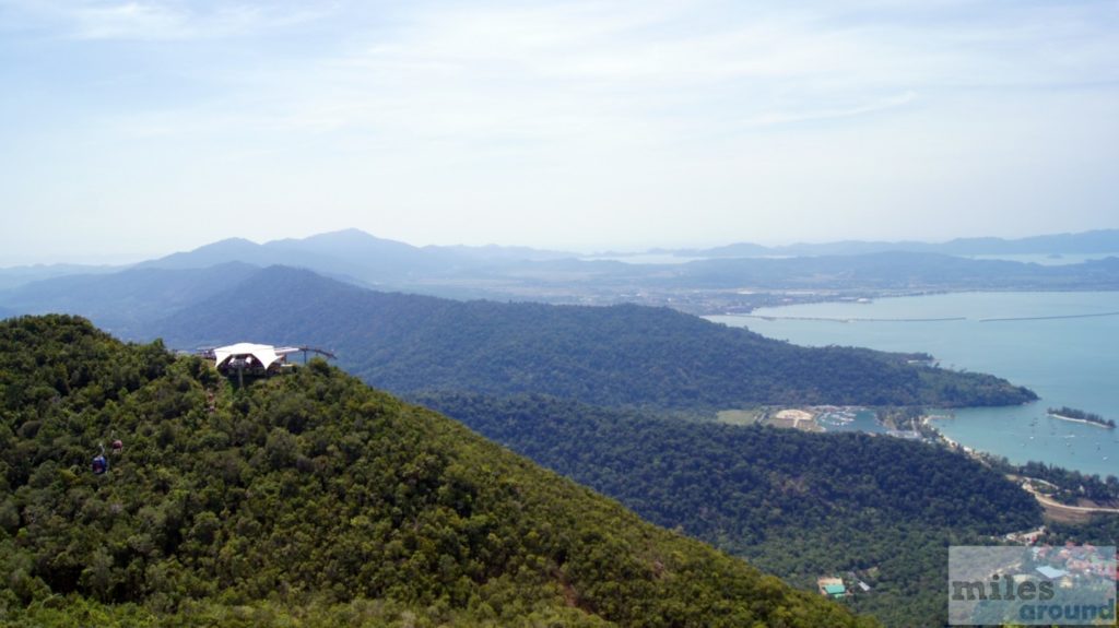 Blick auf die Mittelstation 