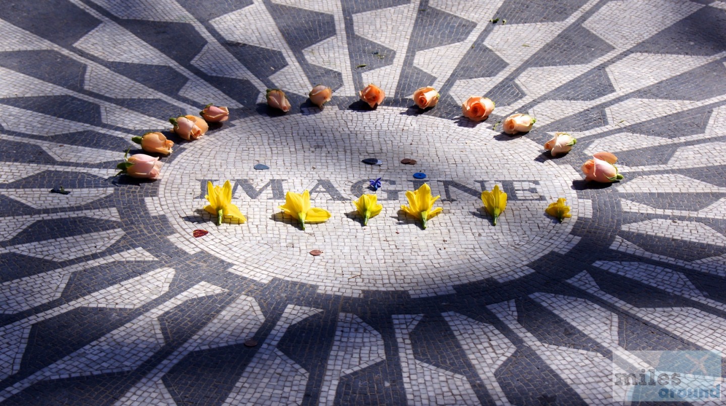 NYC: Coney Island und Central Park 20 John Lennon Denkmal