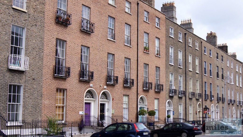 Dublin Townhouses - typischer Straßenzug