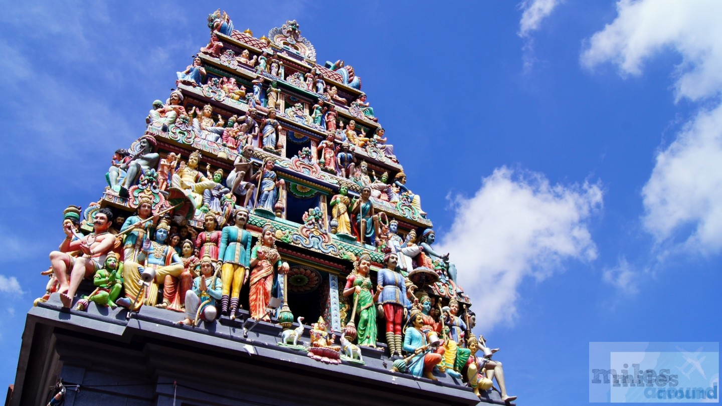 Eingangsportal - Sri Mariamman Tempel
