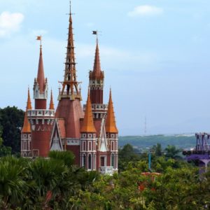 Schloss im Taman Mini Park Jakarta