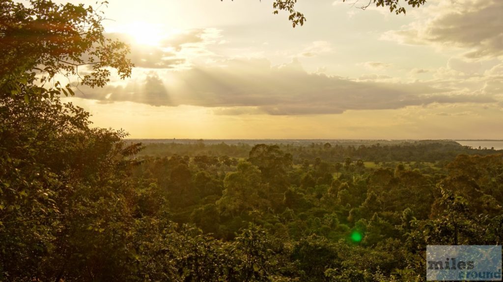 Sonnenuntergang vom Phnom Bakheng Tempel