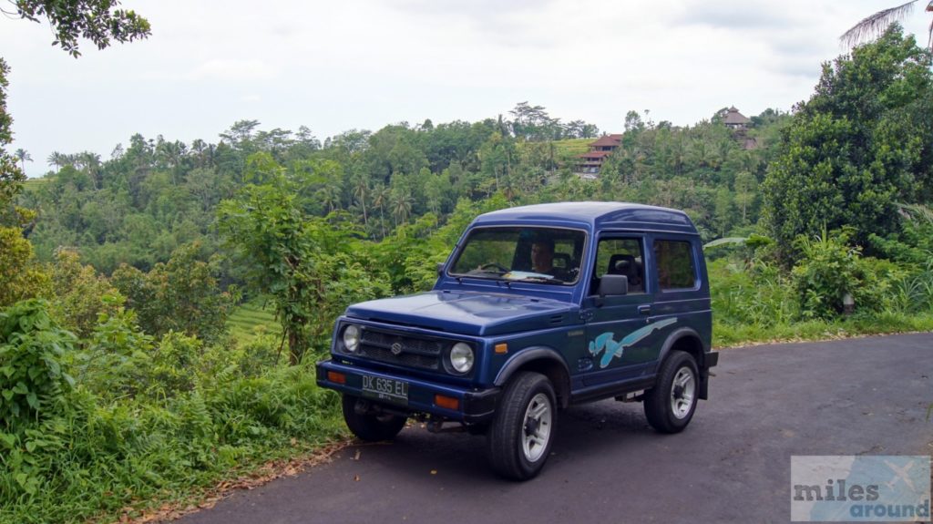 Unser Jeep für die Bali-Rundreise