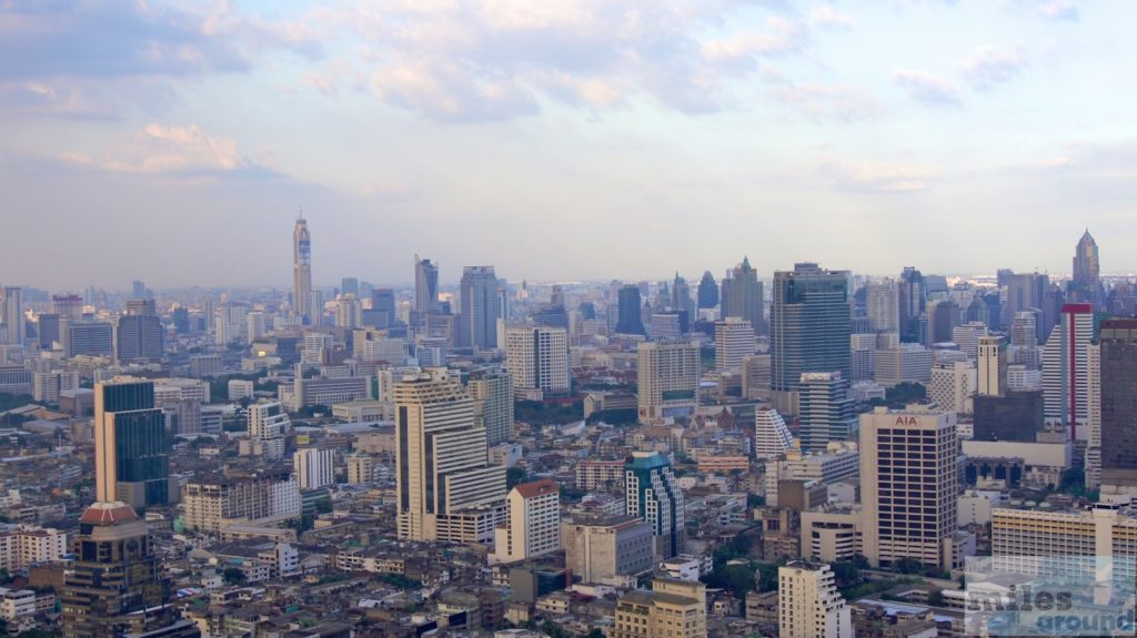 Ausblick auf Bangkok von der Skybar