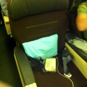 Turkish Airlines Comfort Class - Sitz