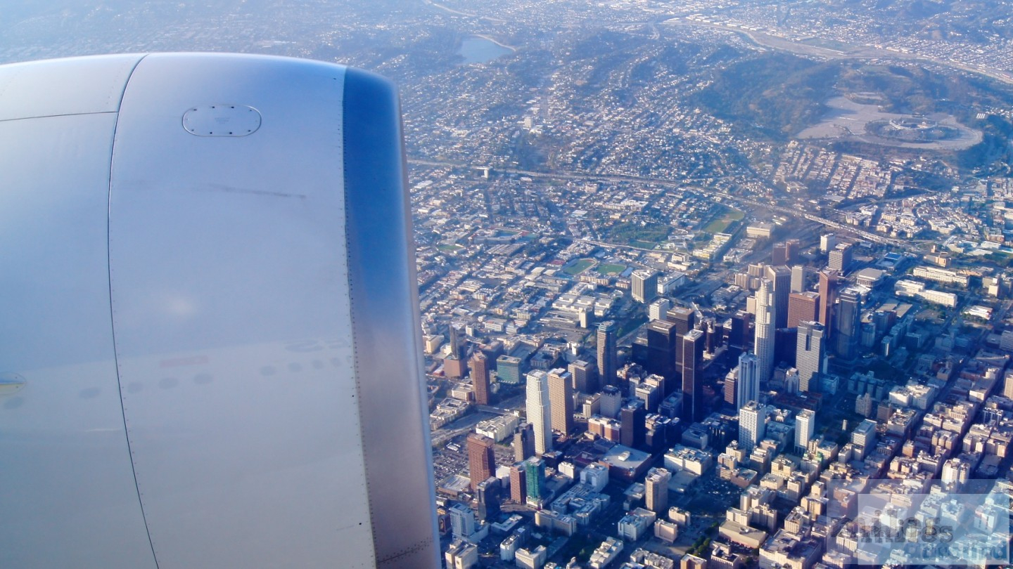 Endanflug auf Los Angeles