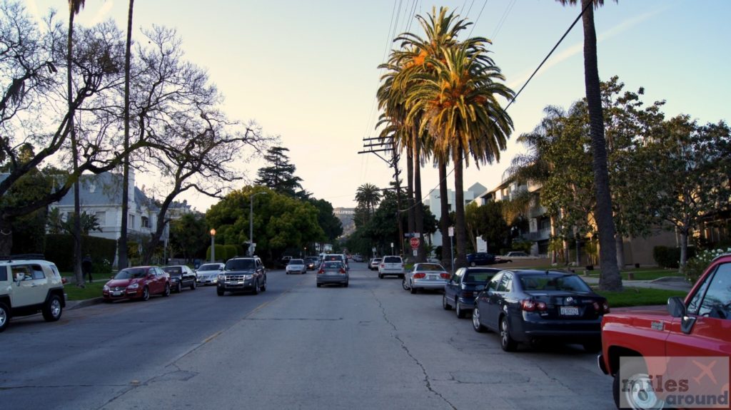 Fahrt zum Hollywood Sign