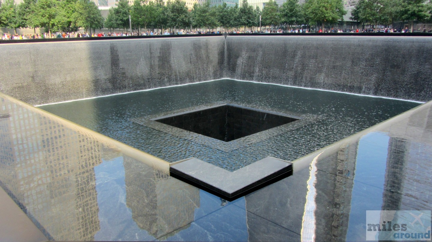 Brunnenbecken im World Trade Center Memorial