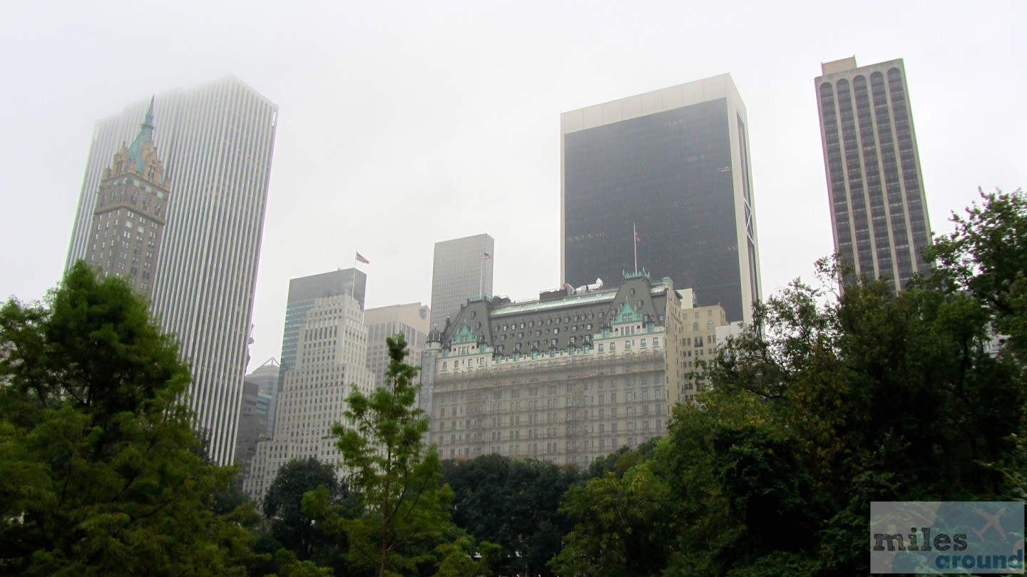 Plaza Hotel aus dem Central Park