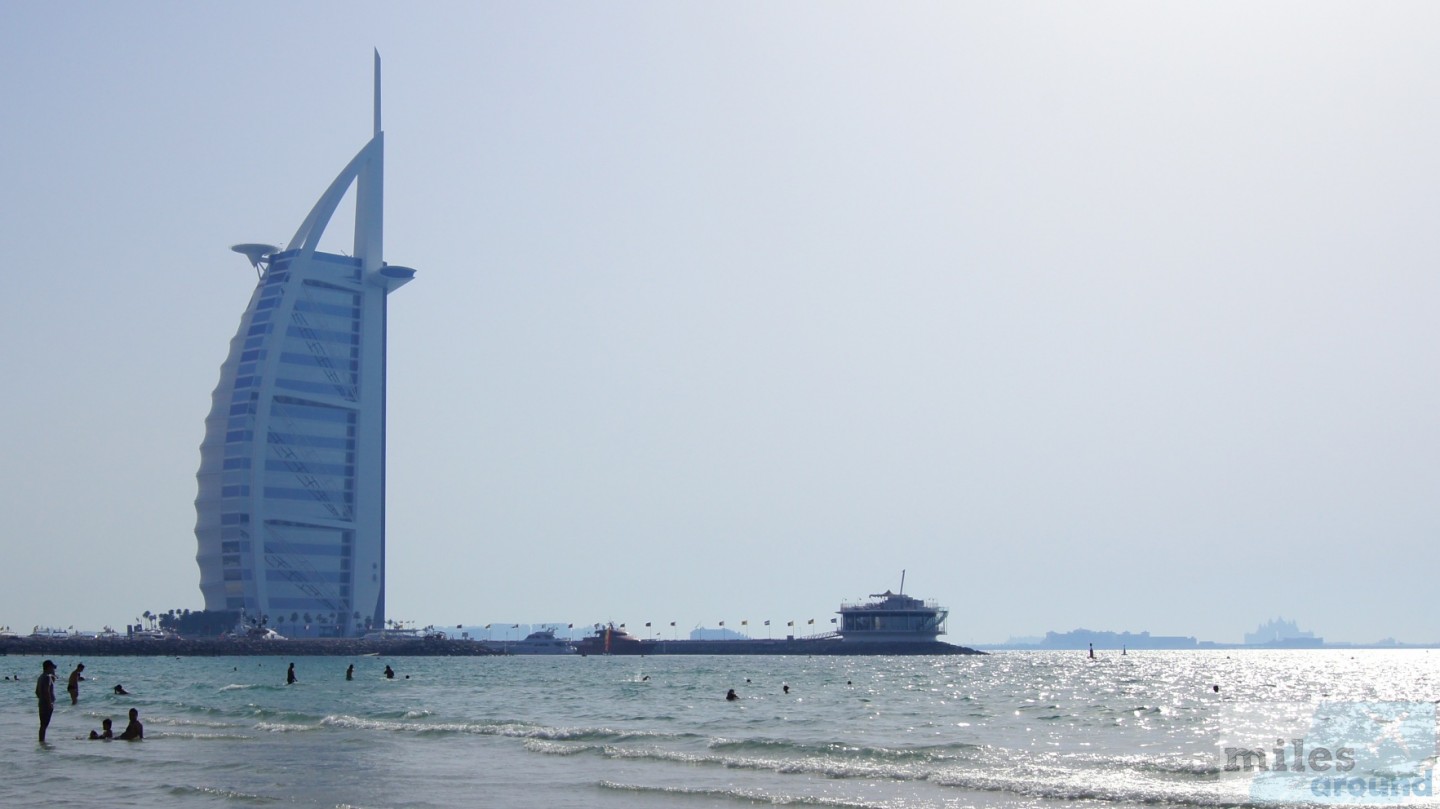 Burj Al Arab vom Umm Suqeim Strand