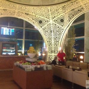 Getränke und Obst Buffet - CIP Lounge Istanbul
