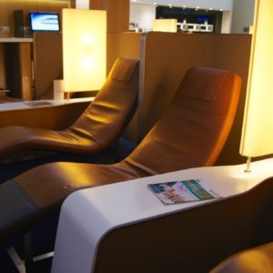 Ruhezone - Lufthansa Senator Lounge Dubai