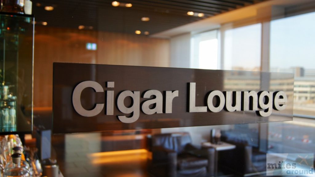 Lufthansa First Class Lounge - Cigar Lounge