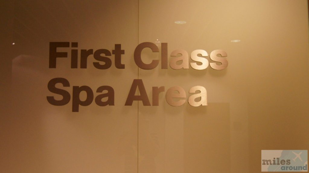 Lufthansa First Class Lounge - Spa Area