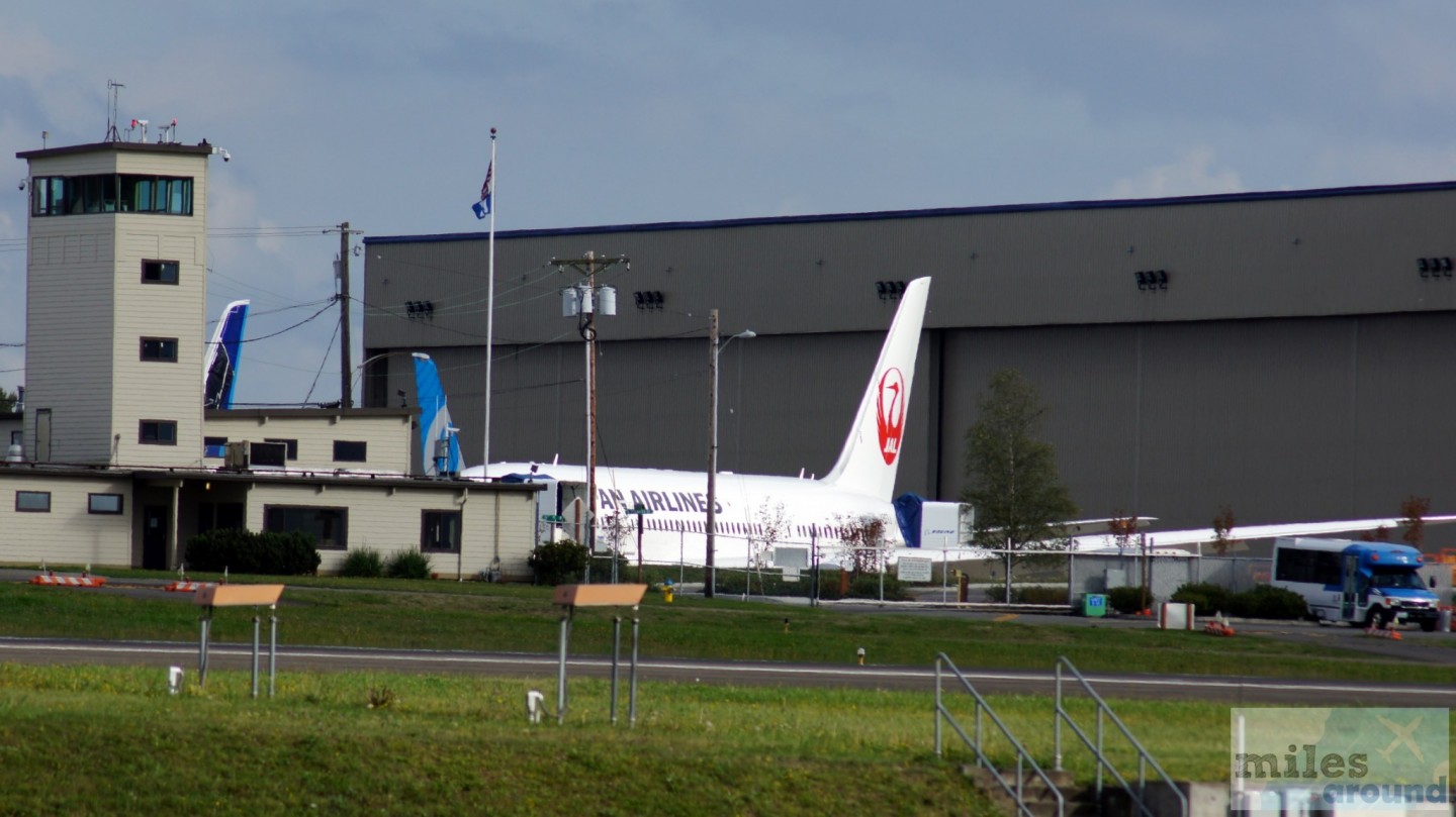 Boeing Werk -Vorfeld