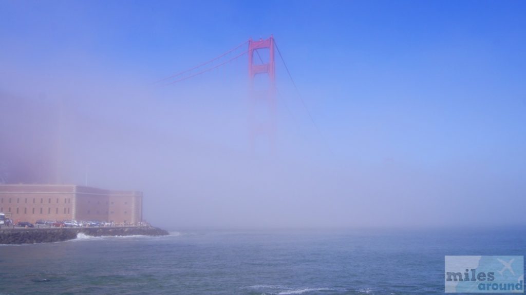 Golden Gate Bridge im Nebel