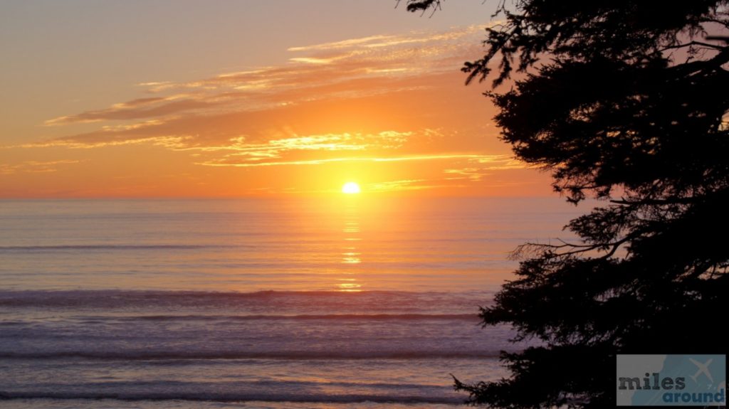 Sonnenuntergang im Olympic National Park