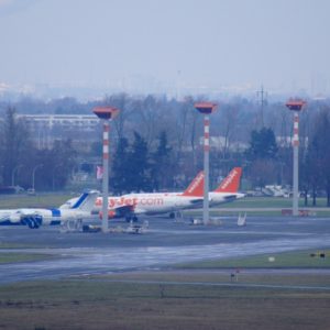 Vorfeld Flughafen Berlin Schönefeld