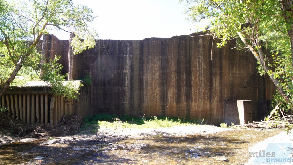 Im ehemaligen Staubecken