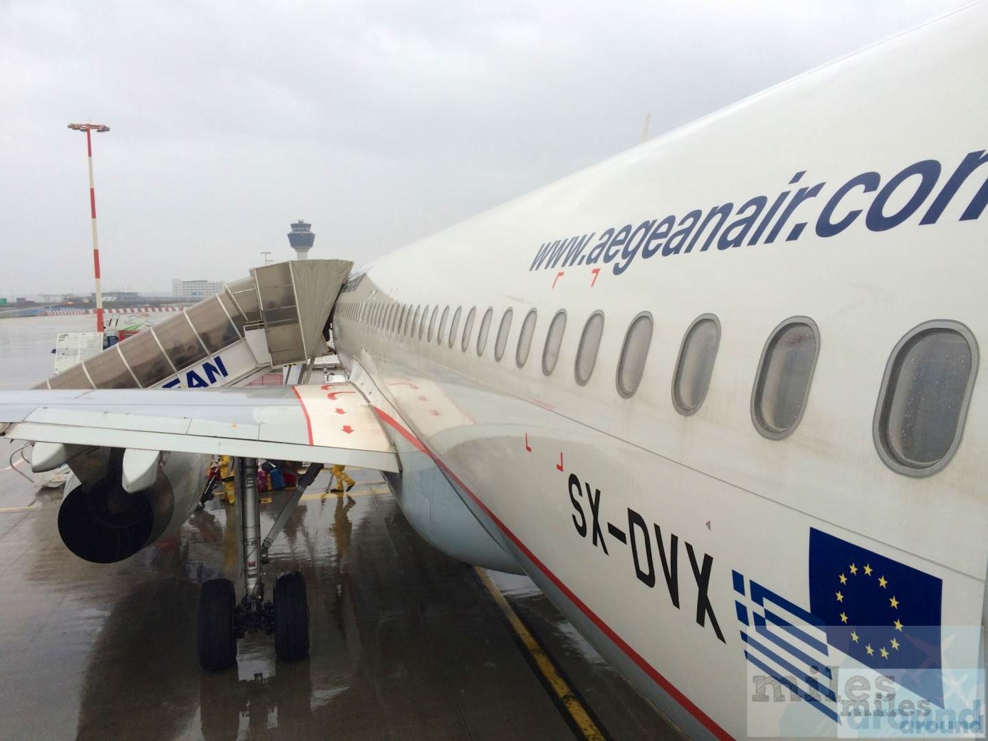 Aegean Airlines Airbus A320-200 - Boarding in Athen