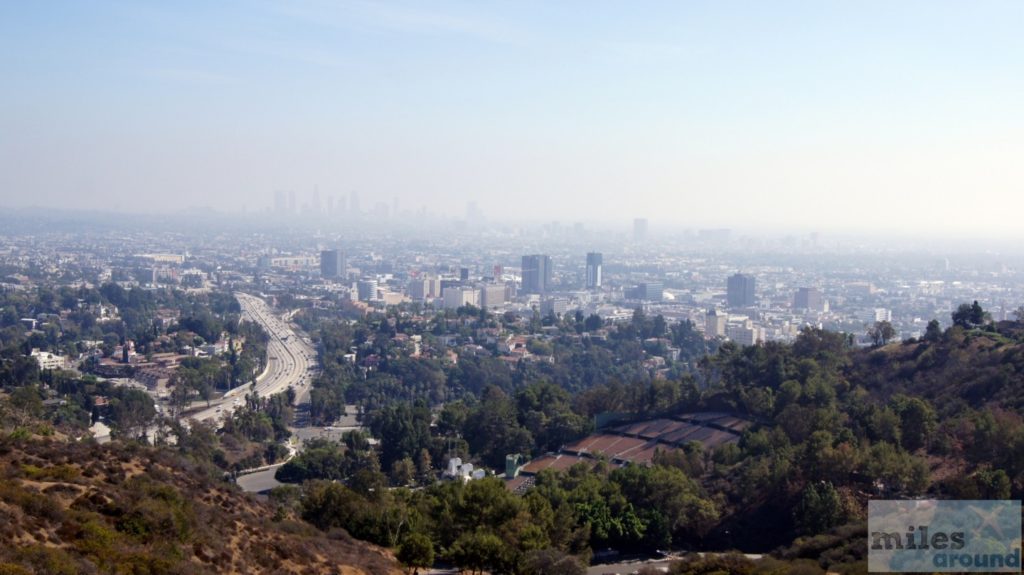 Blick auf die Hollywood Bowl