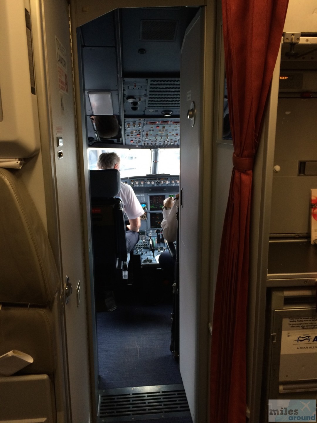 Blick ins Cockpit der A320-200