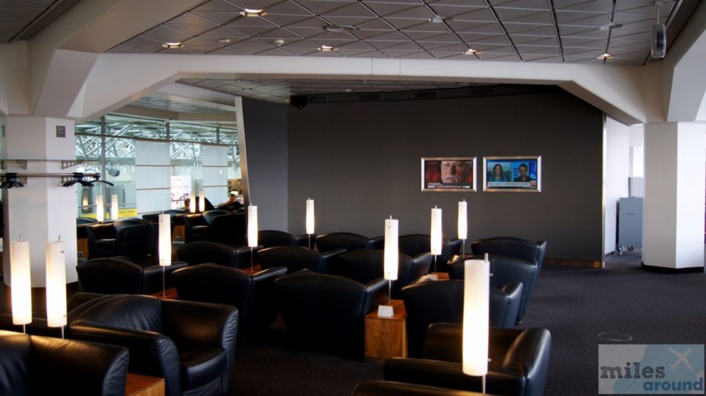noch leere Lufthansa Senator Lounge (Berlin-Tegel)
