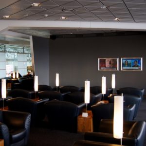noch leere Lufthansa Senator Lounge (Berlin-Tegel)