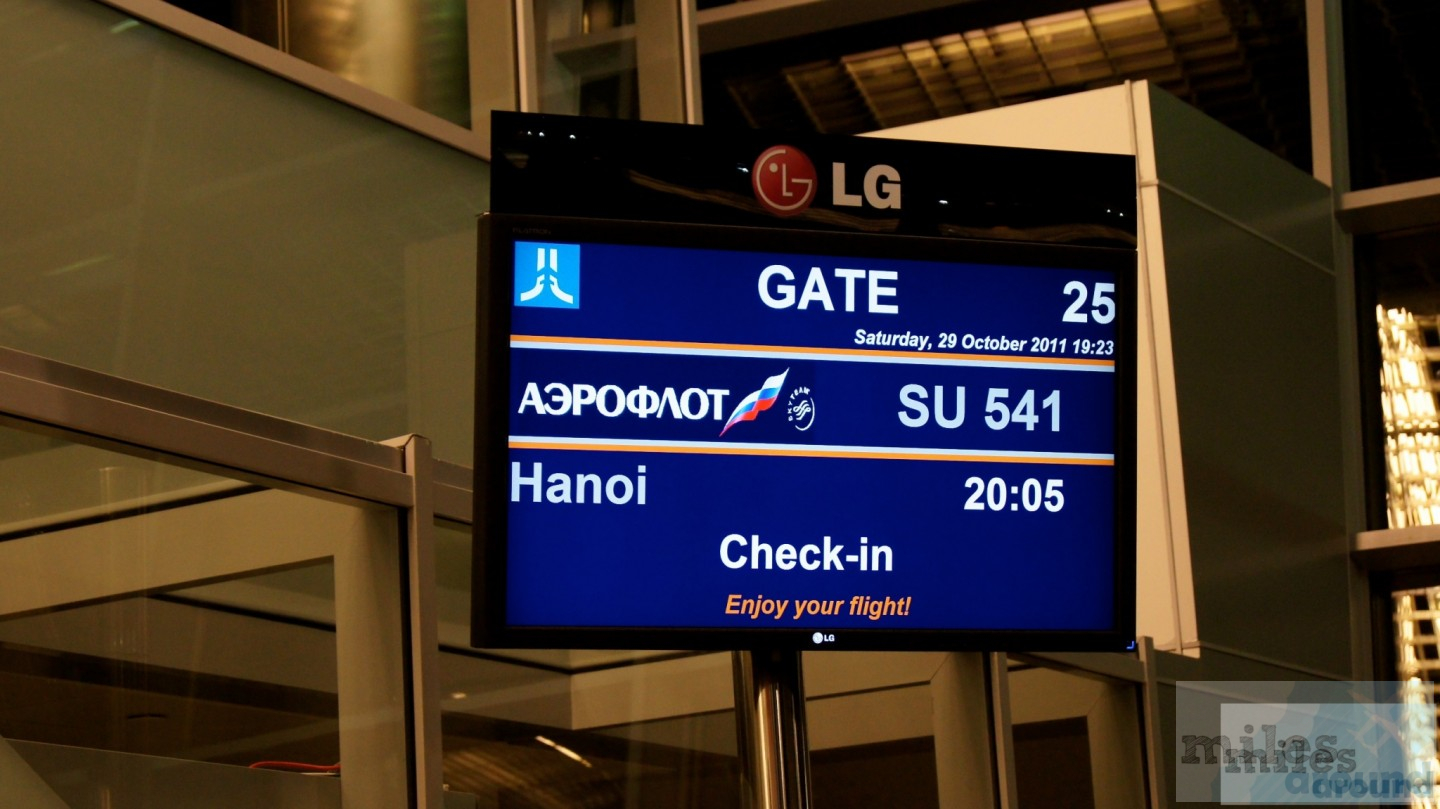 Read more about the article Aeroflot Airbus A330-200 Economy Class, Moskau nach Hanoi