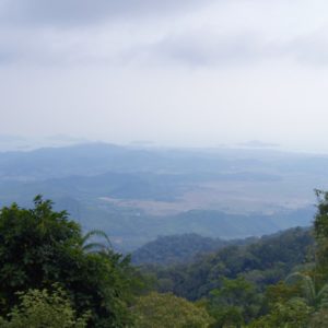 Blick vom Gunung Raya