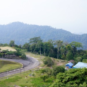 Blick vom Gunung Raya