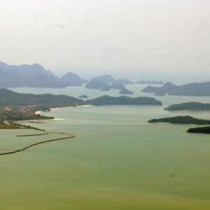 Blick nach Cenang - Mittelstation Langkawi Cable Car