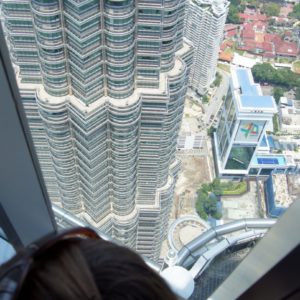 Blick von der obersten Etage der Petronas Towers