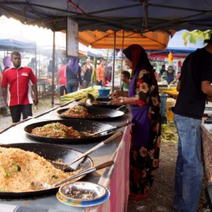 gebratener Reis - Night Market in Cenang