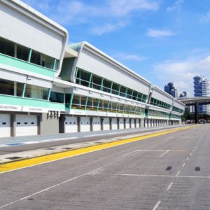 Start-Ziel Gerade - Marina Bay Street Circuit