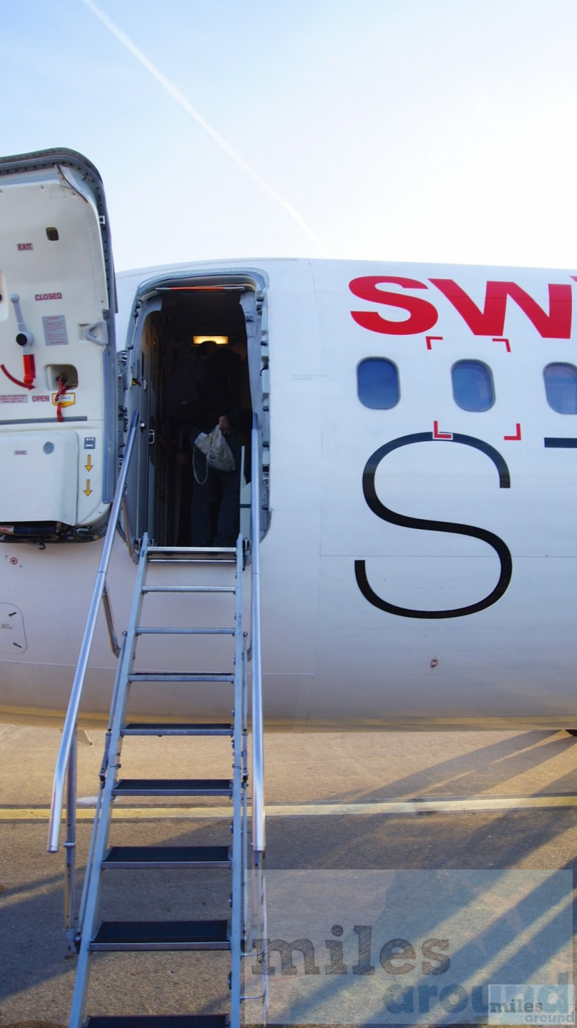 Read more about the article SWISS Avro RJ100 Economy Class, Zürich nach Dresden