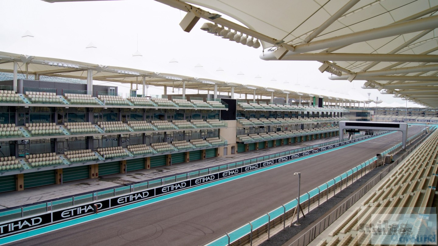 Start-Ziel Gerade Yas Marina Circuit