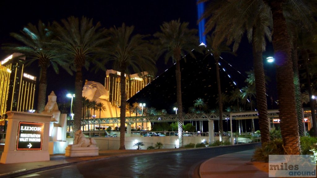 unser Hotel - das Luxor Las Vegas