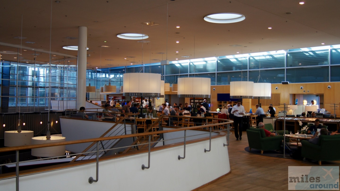 SAS Airbus A320-200 Economy Class, Kopenhagen nach Berlin 20 SAS Gold Lounge Kopenhagen
