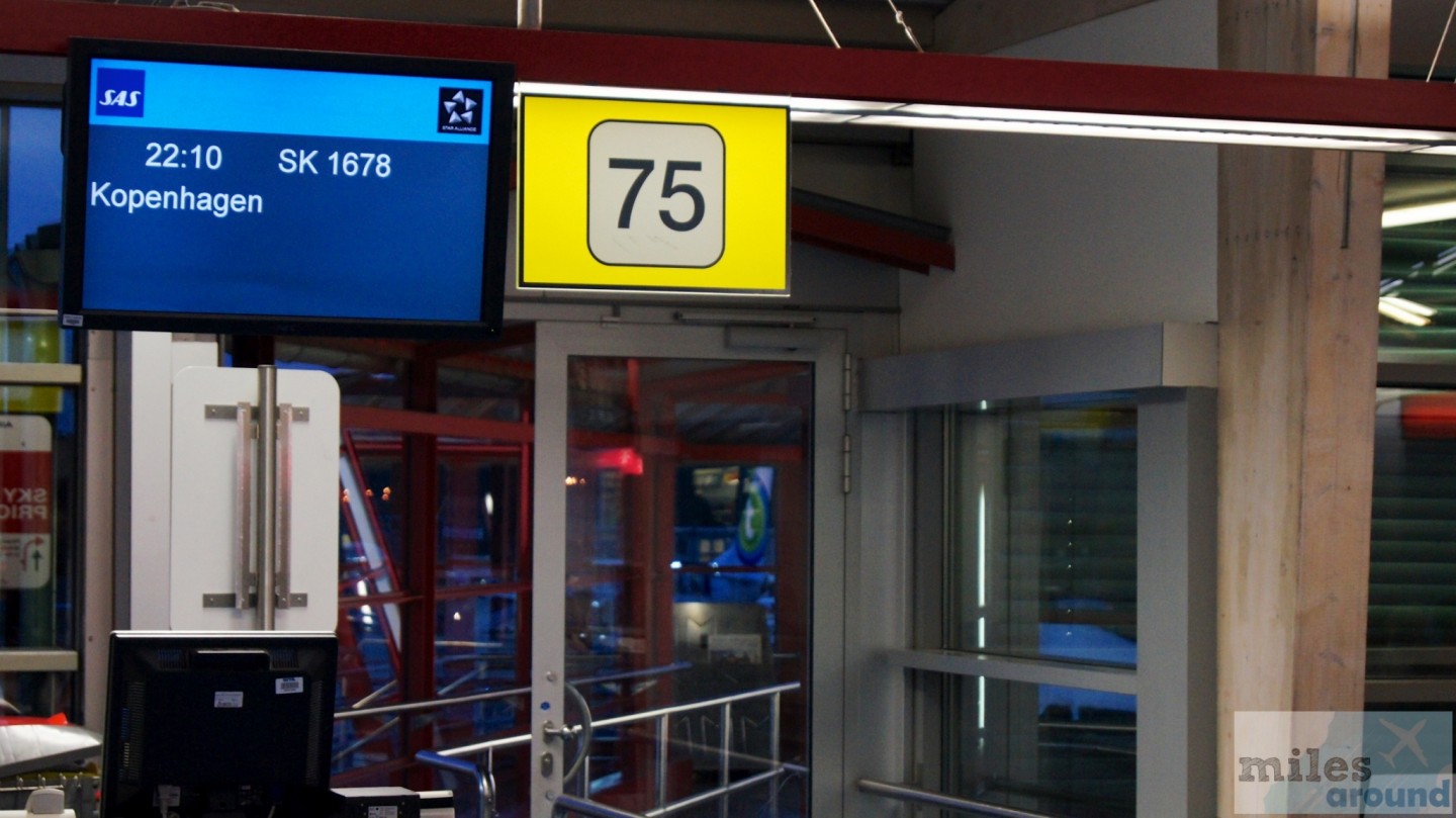 Gate D75, Terminal D des Flughafen Berlin-Tegels