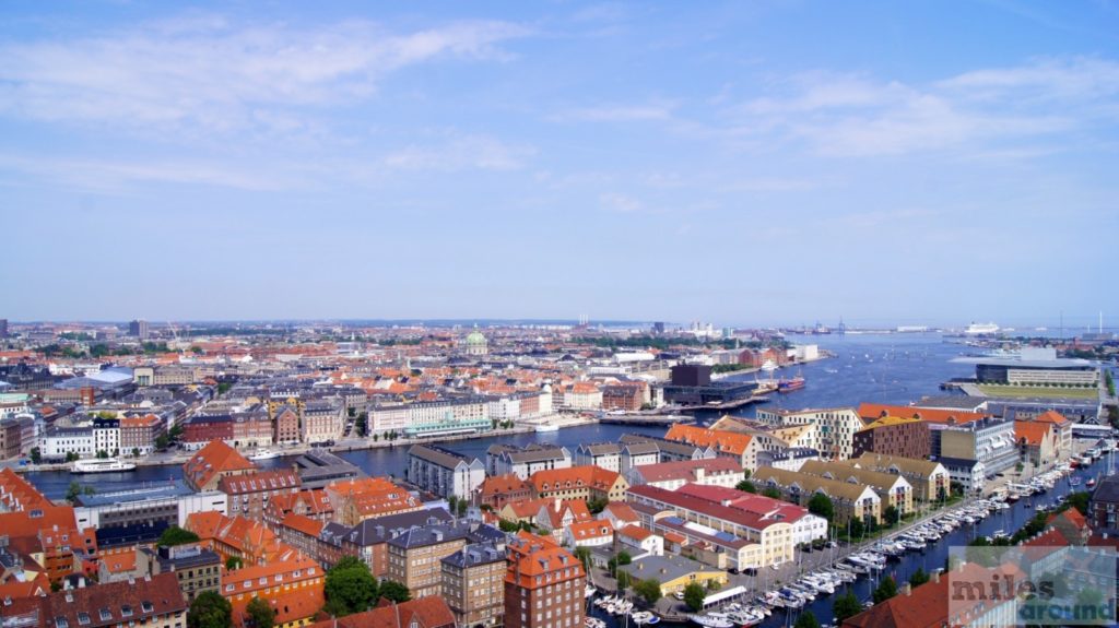 toller Panoramablick über Kopenhagen - Vor Frelsers Kirke (Erlöser-Kirche)