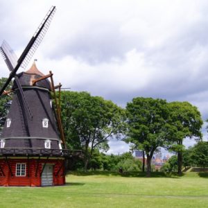 älteste noch funktionstüchtige Windmühle Dänemarks - Kastellet