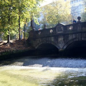 Eisbach Welle - ohne Surfer