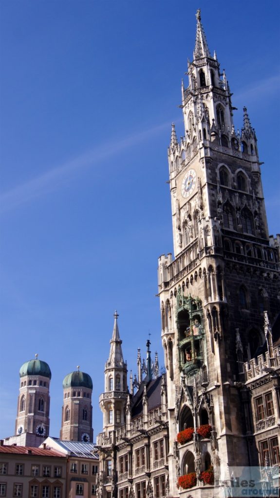 Münchner Rathaus am Marienplatz