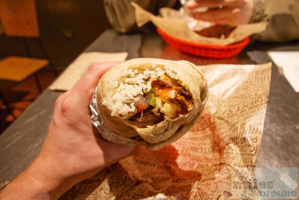 Burrito bei Chipotle Mexican Grill (by airfurt.net)