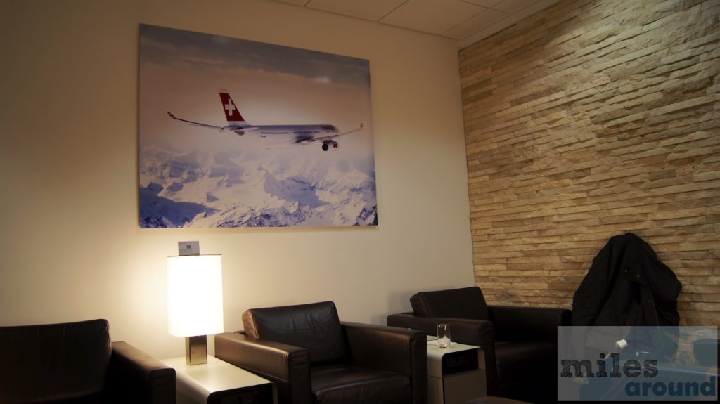 SWISS Lounge am Flughafen Chicago (O’Hare) 29 Sitzbereich