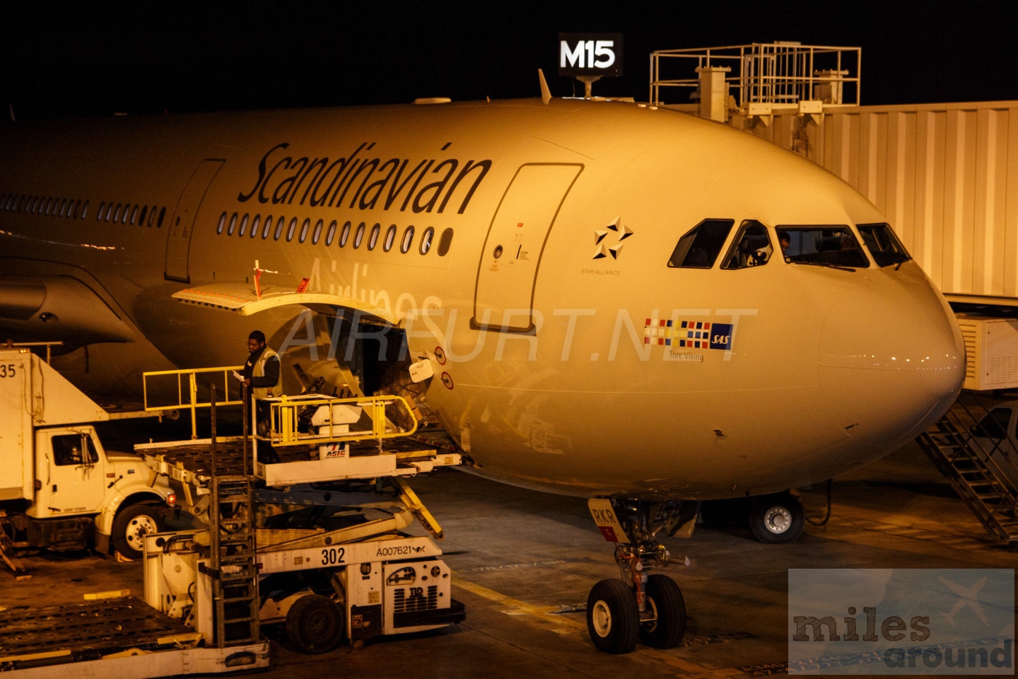 SAS Airbus A330-300 SAS Go, Chicago nach Stockholm 21 Airbus A330-300 Enhanced (Registrierung LN-RKR, Erstflug am 26.08.2015) (photo by airfurt.net)