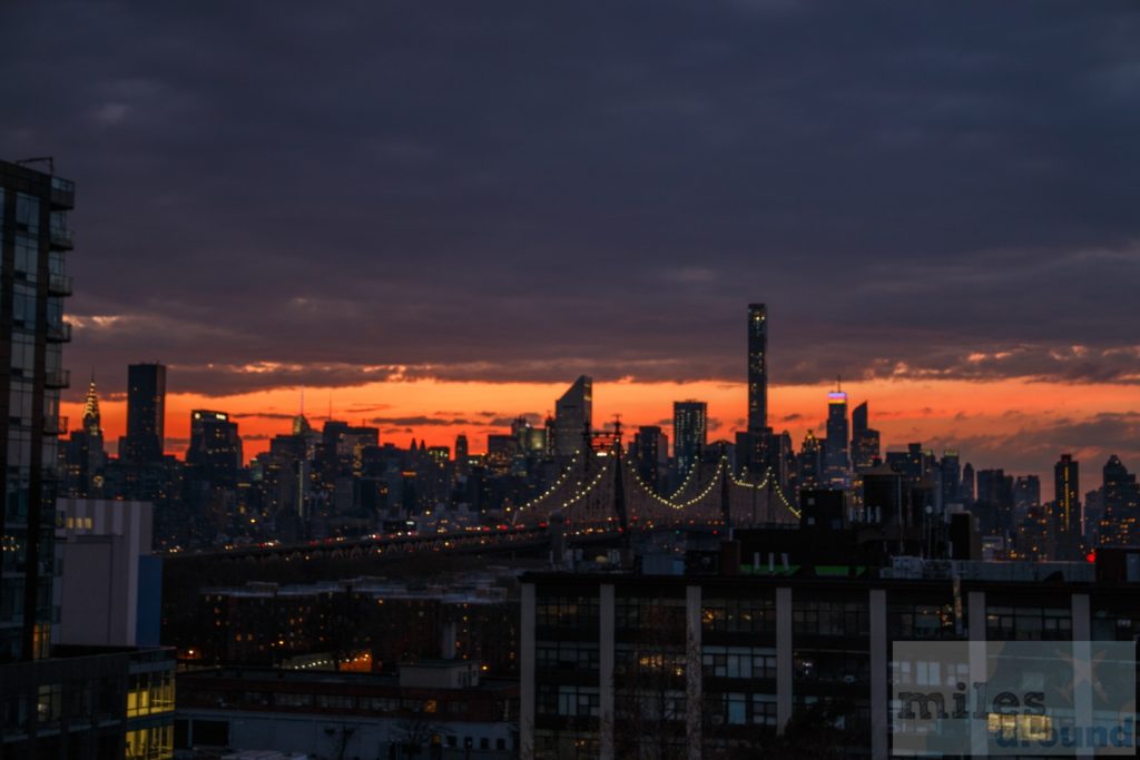 Blick aus unserem Hotelzimmer