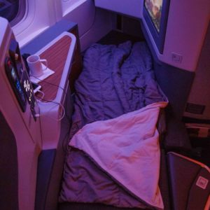 American Airlines Business Class Bett