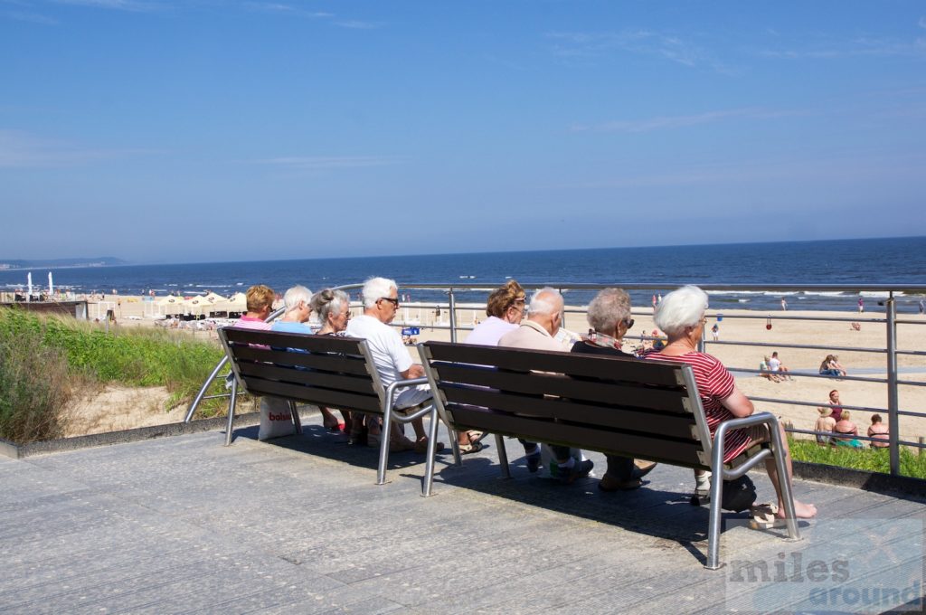 Bankbesetzer auf der Sonneninsel Usedom